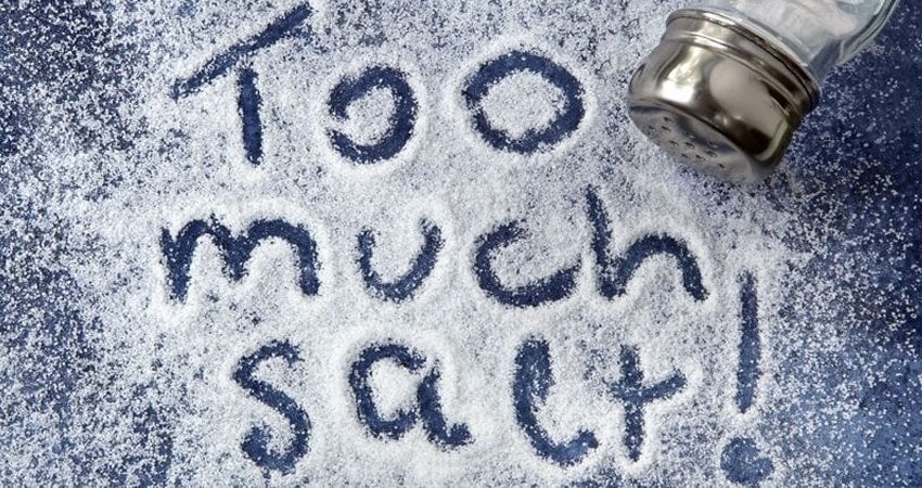 سدیم و فشار خون بالا