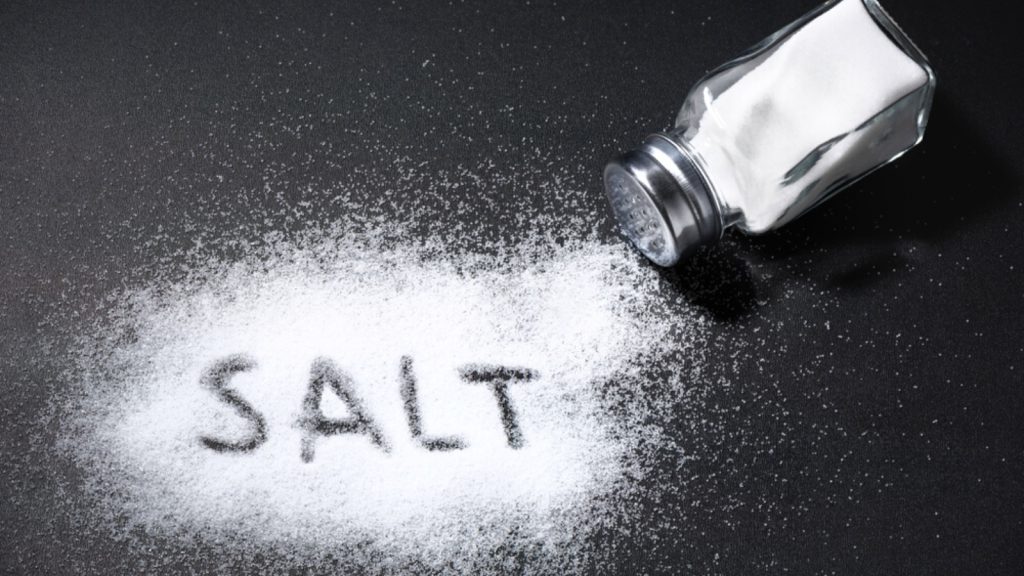 مصرف روزانه نمک چقدر است؟