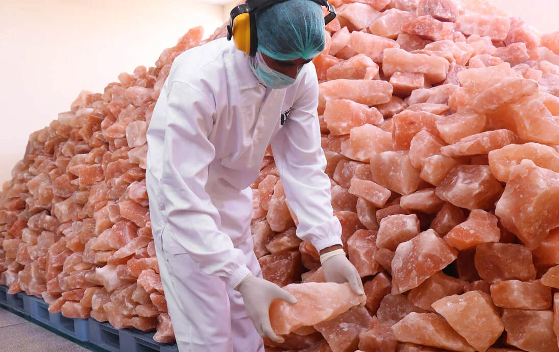 استخراج نمک هیمالیا